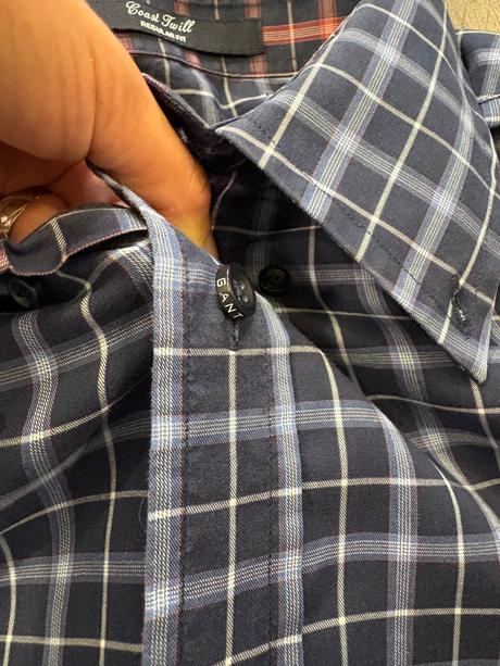 Gant panska štylova kockovana košela xl, gant,xl