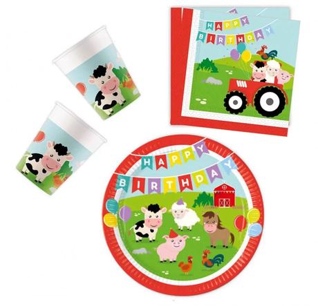 Set na oslavu farma - skladom, 