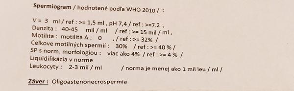 Dá sa s takýmto spermiogramom otehotnieť prirodzene?