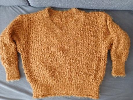 Sveter oversize, s