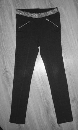 Elastické nohavice, h&m,128