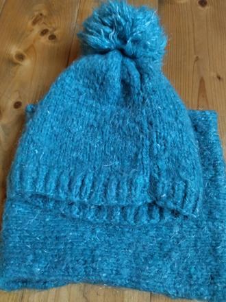 Set čiapka a nákrčník, 122