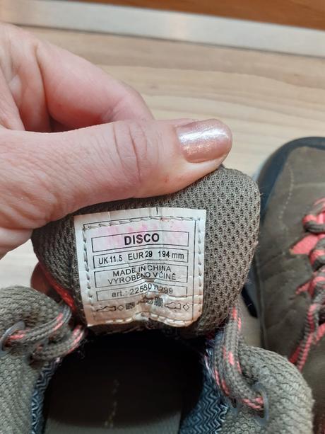 Turisticke / trekingove topanky vd 19 cm, 29