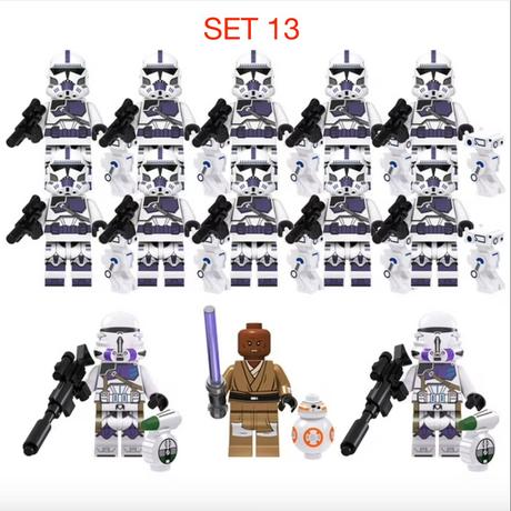 Rôzne figúrky star wars 2 (8ks),
