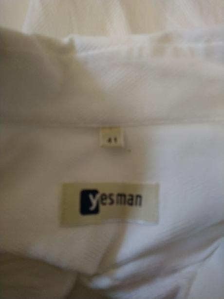 Pánska biela košela, yesman, xl
