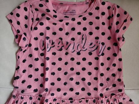 Bodkované šaty, coccodrillo,128