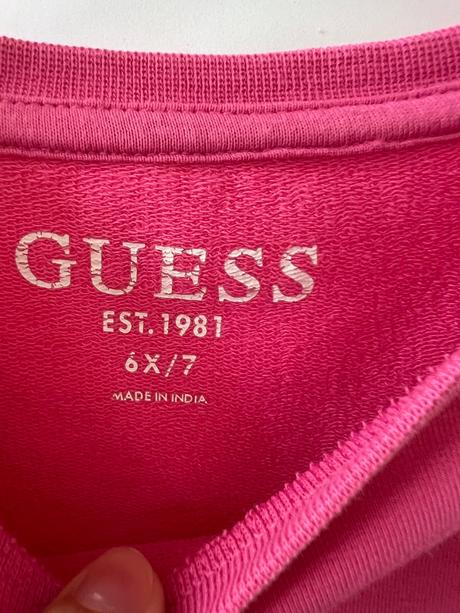 Tričkové šaty, guess,128