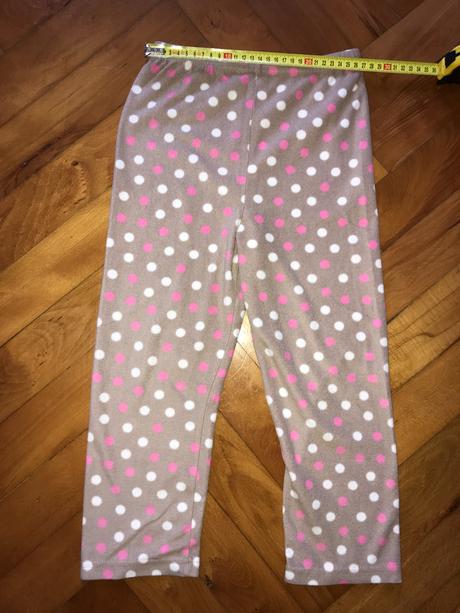 Dievčenské flísové pyžamko, 116