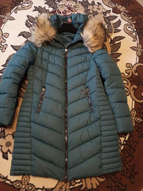 Bunda v tyrkysovej farbe, xxl