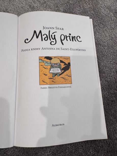 Kniha malý princ joann sfar, 