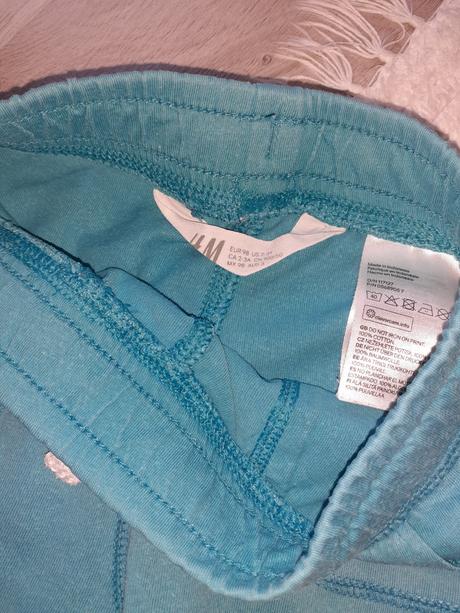 Šortky 2 ks 98ky, h&m,98