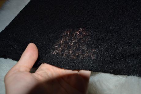 Čierne háčkované tielko, xs