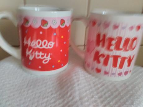 Šálky hello kitty 2x, 