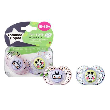 Tommee tippee cumlíky fun girl 18-36m, 2ks, tommee tippee