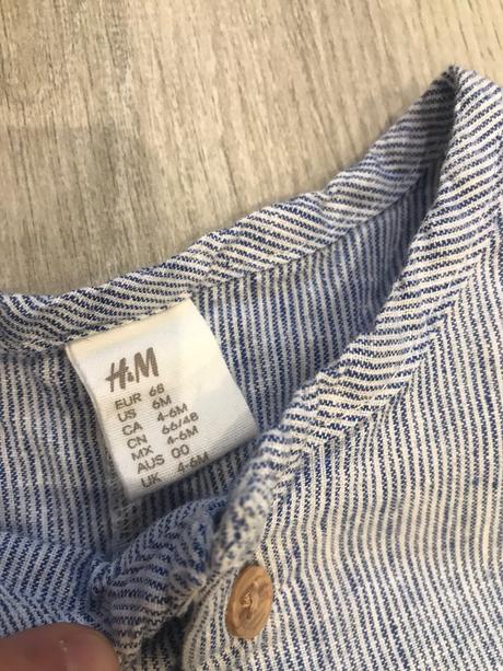Chlapčenské vzdušné letné overály h&m, h&m,62
