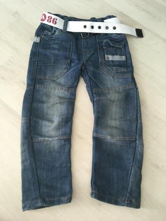 Rifle s opaskom, denim,104