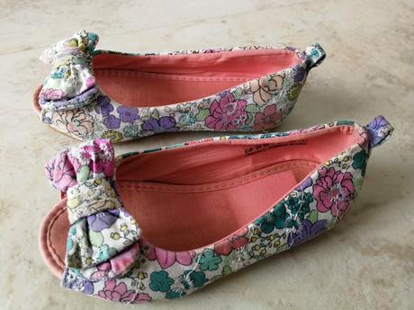 Baleríny s otvorenou špičkou, h&m,24