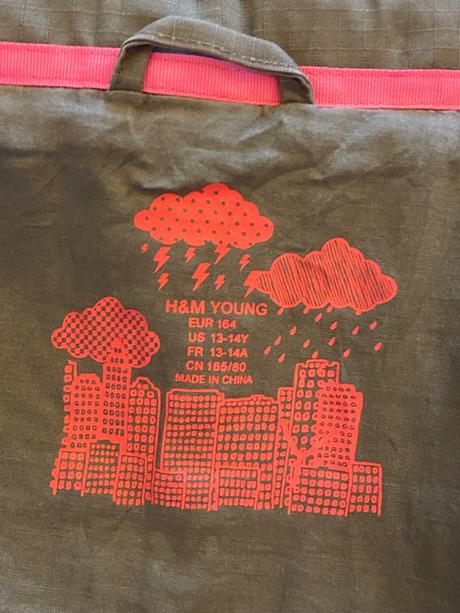 H&m - vetrovka / bunda parka, h&m,164