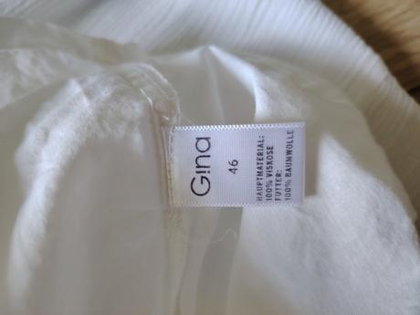 Biele letné šaty, gina,46
