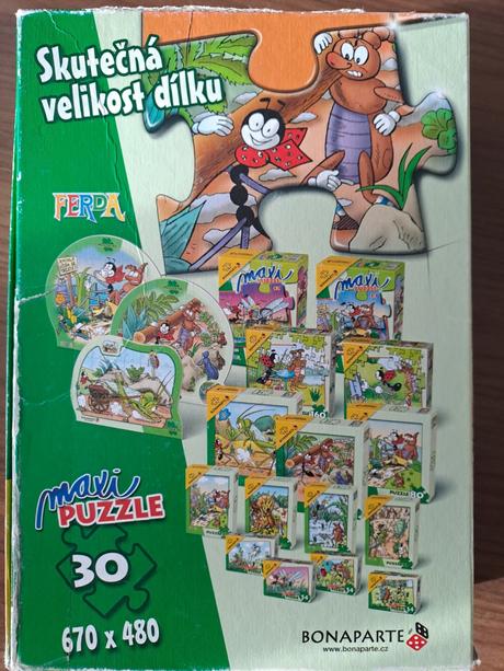 Puzzle ferda mravec veľké,