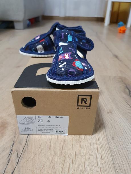 Predam papuce rak velkost 20, rak,20