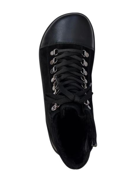 Bebare - členková obuv dublin black-suede, 36 / 41 / 43