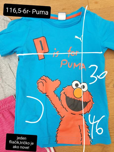 Puma tričko, puma,116