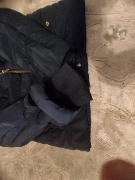 Bunda modrá hm, h&m,134