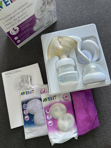 Odsávačka mlieka s príslušenstvom, 