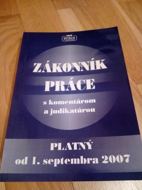 Kniha zákonník práce 2007, 