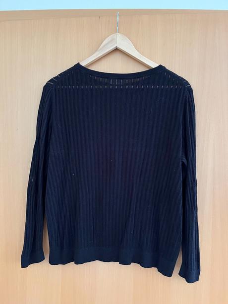 Tenký čierny svetrík s. oliver s, s.oliver,s