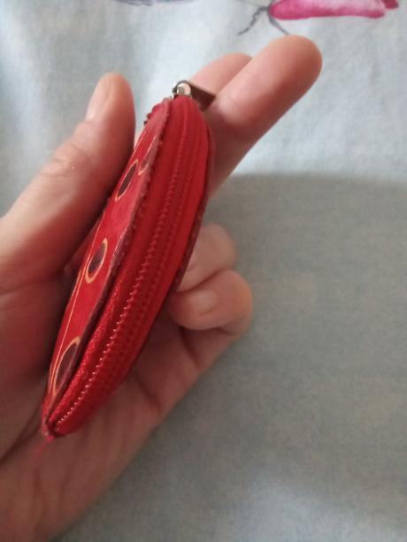 Kožená peňaženka na drobné,