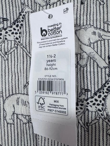 George košeľa safari zvieratká veľ.86, george,86