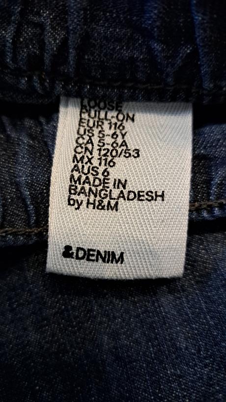 Rifle denim, h&m,116