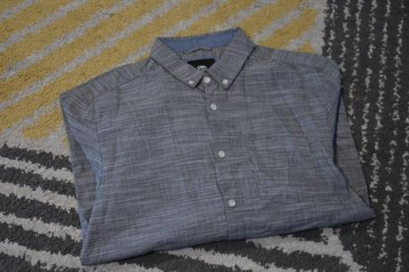 Šedá melírovaná košeľa, c&a,s