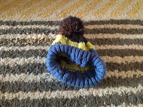 Pásikavá čiapka 86/92, 86