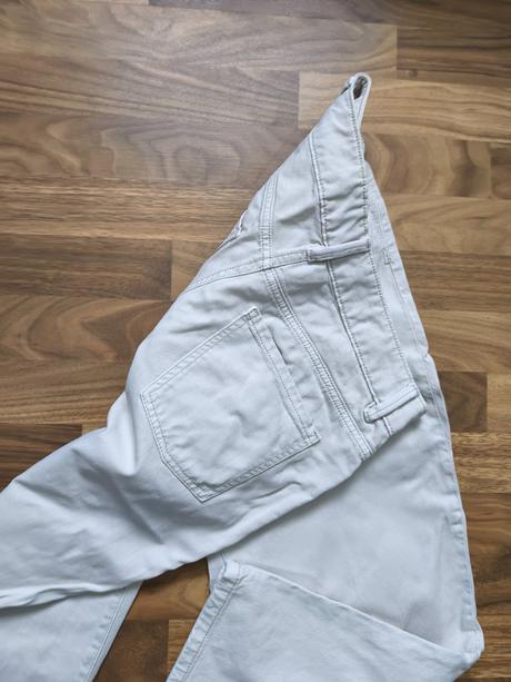 Dámske béžové 7/8 nohavice, 38