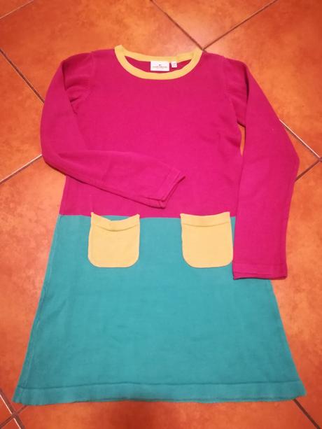 Úpletové šaty, tom tailor,128