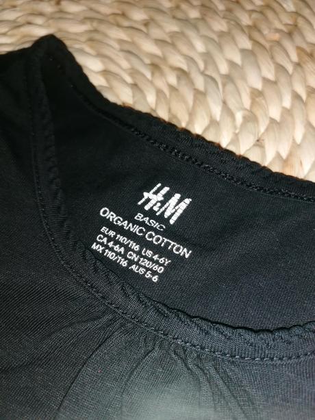 Tričko s mašlou h&m 110, h&m,110