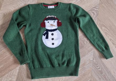 Sveter vianočný, h&m,140