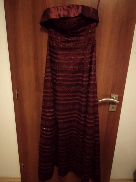 Vinovo červene šaty, m