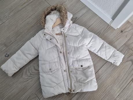 Zimna bunda dievca 122-128 6r, f&f,128
