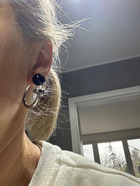 Calvin klein nausnice kruhove, calvin klein