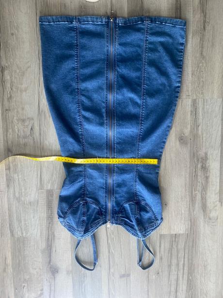 Riflové šaty, tally weijl,36