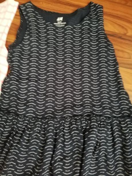 2x šaty, h&m,110