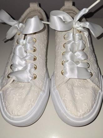 Biele madeirové tenisky, plátenky, espadrilky, zna, reserved,38