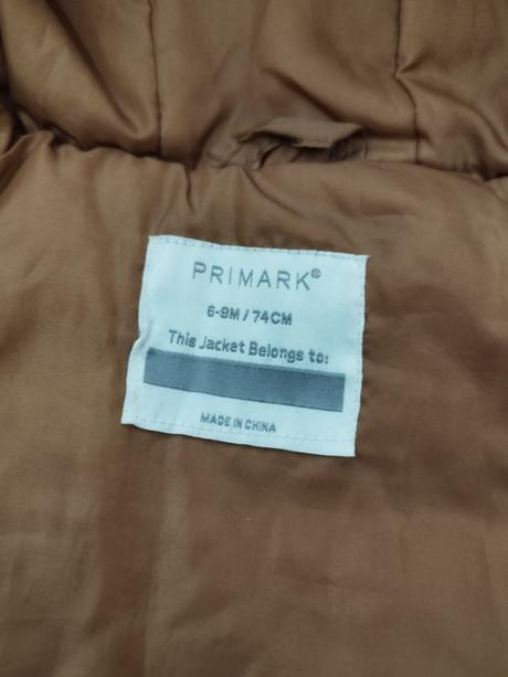 Úžasný kožúšok - bundička, primark,74