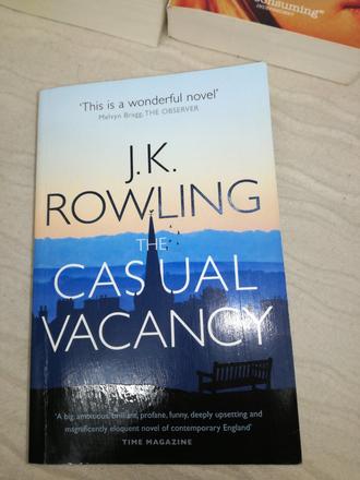 J k rowling - the casual vacancy v anglictine xs24, 