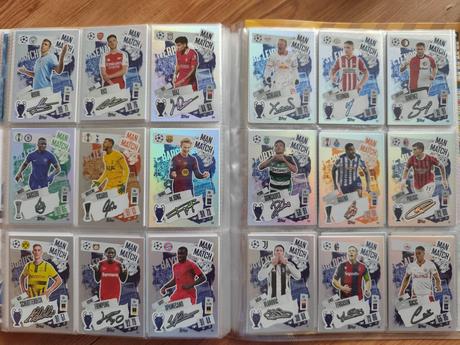 Futbalové kartičky ucc topps match attax 2024/25, 