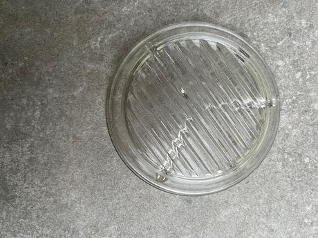 Sklenený popolník-retro, 